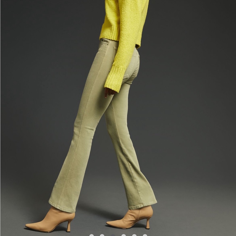 MOTHER Smokin' Double
Ankle High-Rise Flare Jeans - Picture 2 of 15